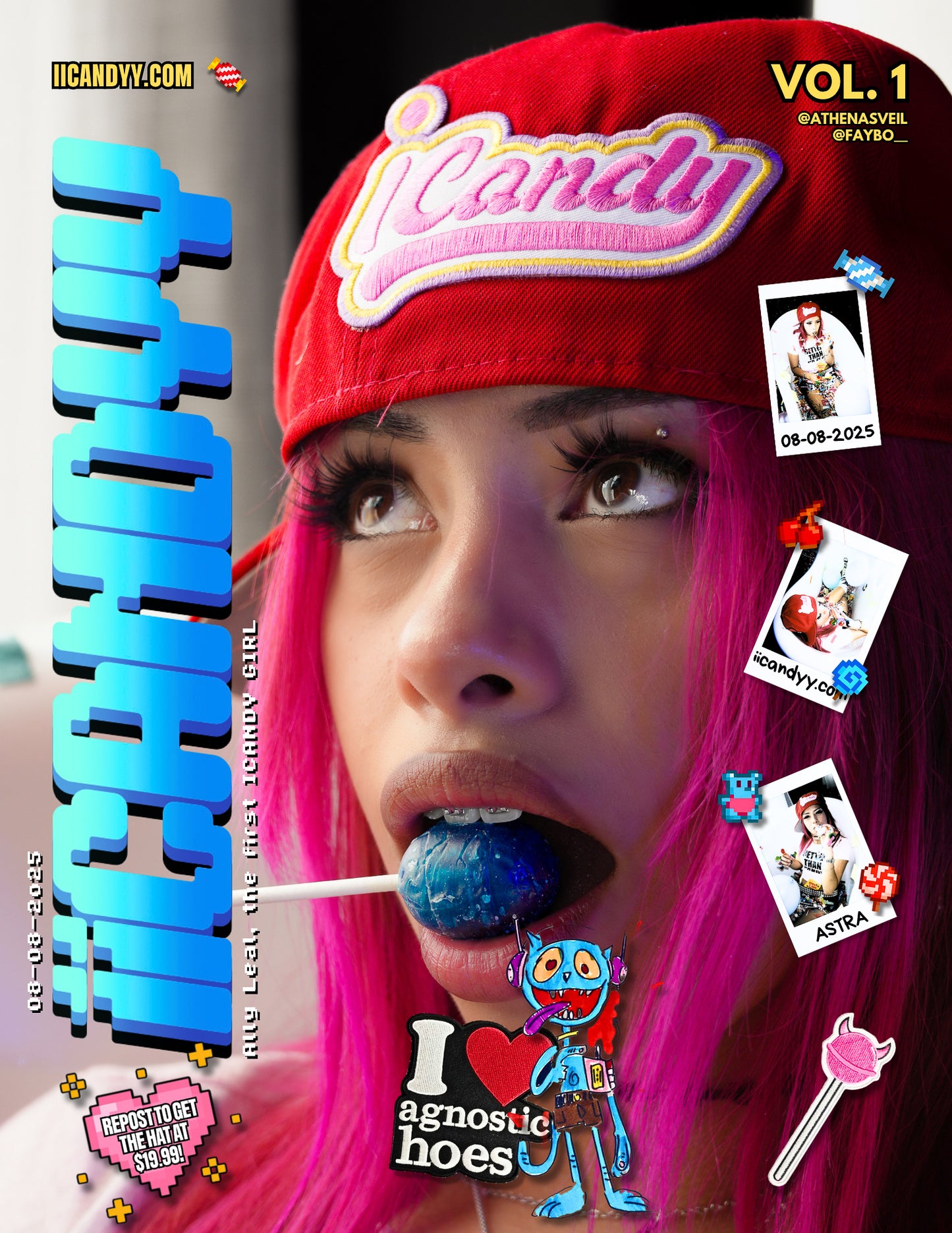 Fitted CherryBomb Hat